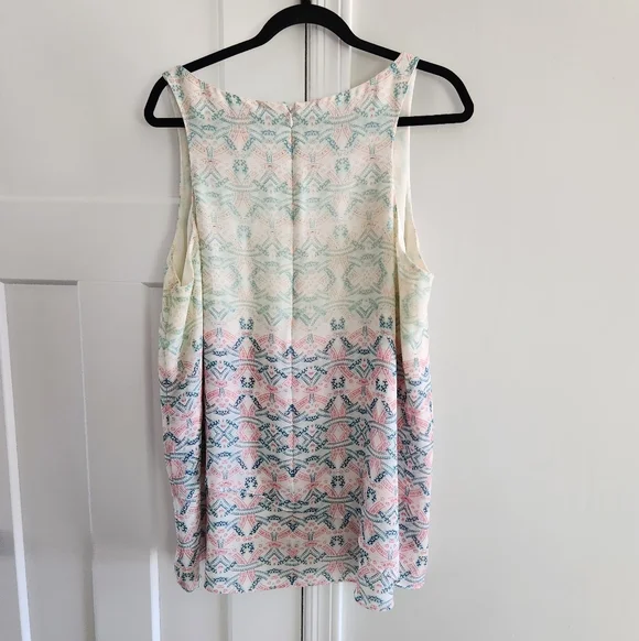 CAbi Multicolor Sleeveless Blouse - Picture 2 of 5